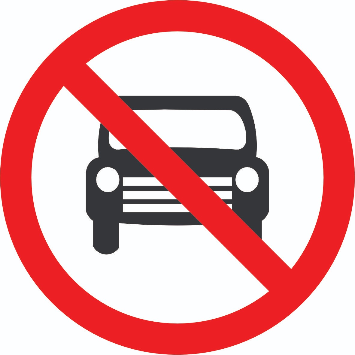Prohibition Sign (30×40 cm) - Image 4