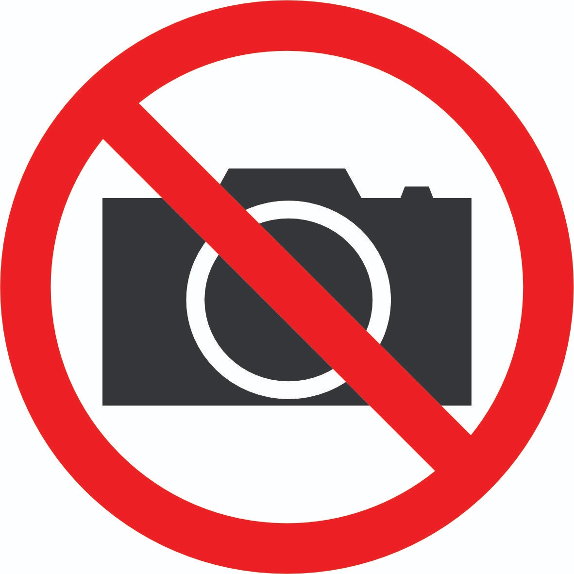 Prohibition Sign (30×40 cm)