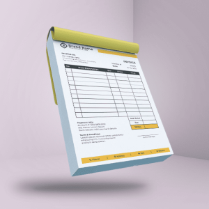 A5 Size  Bill Books Single Color